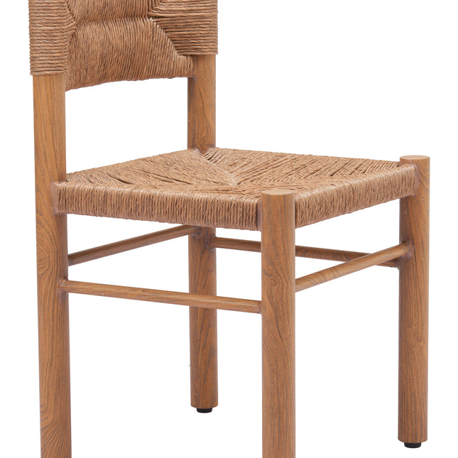 Iska Dining Chair (Set of 2) Natural Seating TriadCommerceInc Default Title  