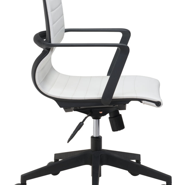 Stacy Office Chair White Chairs TriadCommerceInc   