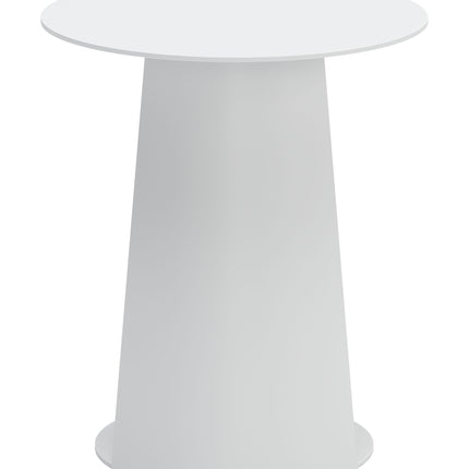 Sunny Isles Side Table White Tables TriadCommerceInc   