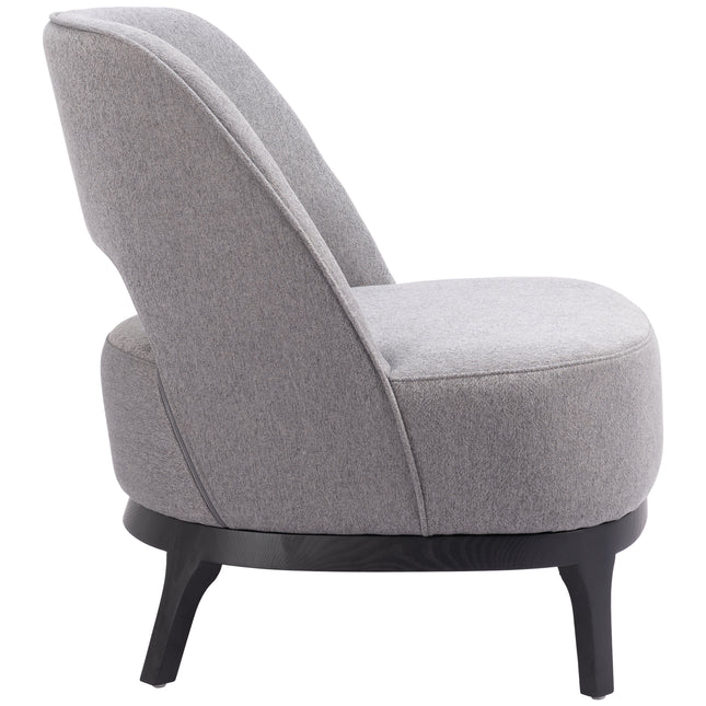 Mistley Accent Chair Gray Chairs TriadCommerceInc   