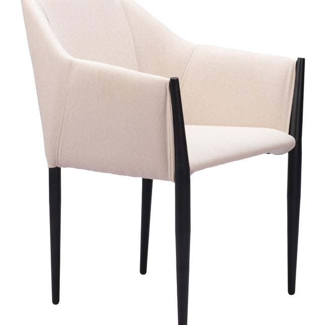 Andover Dining Chair (Set of 2) Beige Chairs TriadCommerceInc   