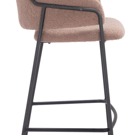 Marcel Counter Stool (Set of 2) Brown Counter Stools TriadCommerceInc   