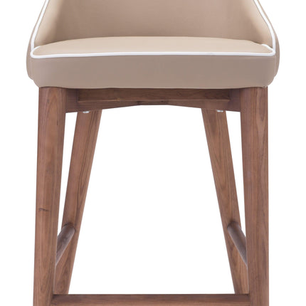 Moor Counter Stool Beige Counter Stools TriadCommerceInc   