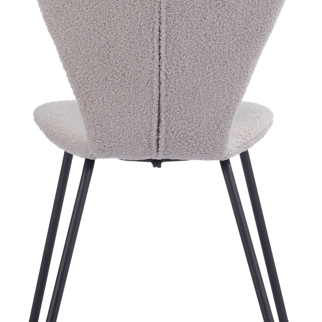 Thibideaux Dining Chair (Set of 2) Light Gray Chairs TriadCommerceInc   