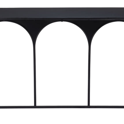 Loriet Console Table Black Console Tables TriadCommerceInc   