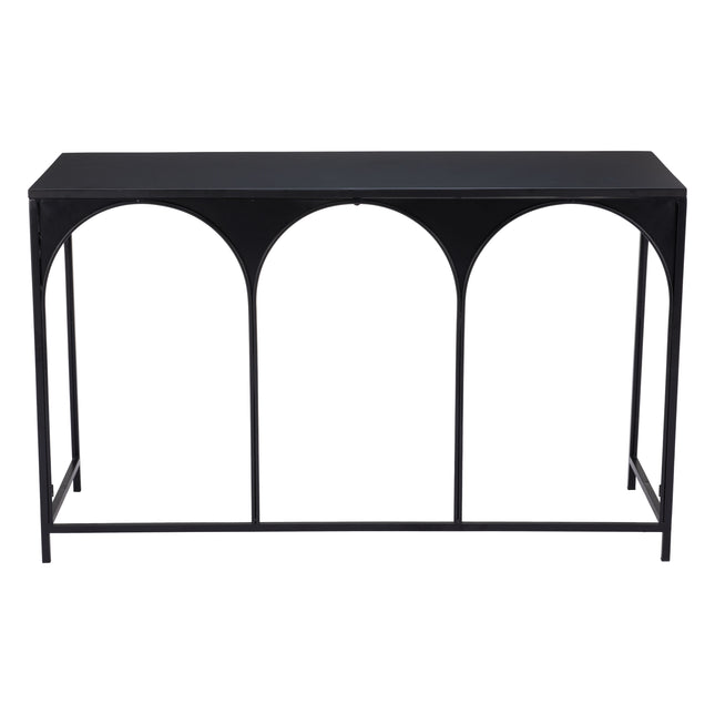 Loriet Console Table Black Console Tables [TriadCommerceInc]   