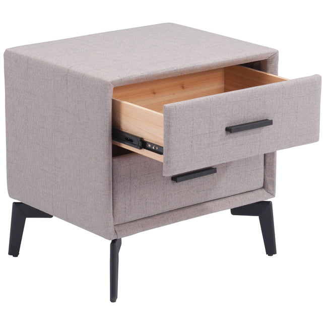 Halle Side Table Gray Side Tables TriadCommerceInc   