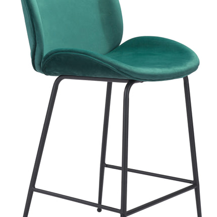 Miles Counter Stool Green Counter Stools TriadCommerceInc Default Title  