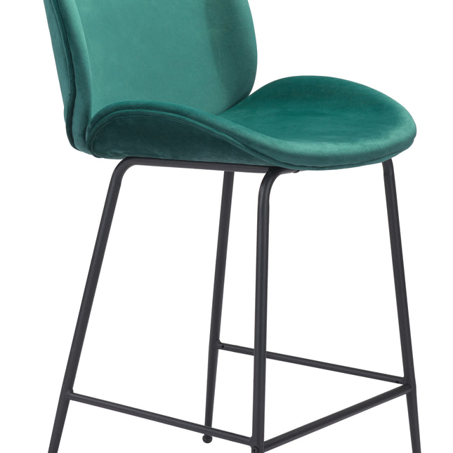 Miles Counter Stool Green Counter Stools TriadCommerceInc Default Title  