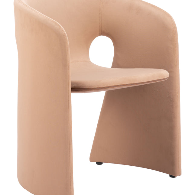 Rosyth Dining Chair Tan Chairs TriadCommerceInc Default Title  