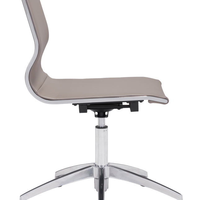 Glider Conference Chair Taupe Chairs TriadCommerceInc   