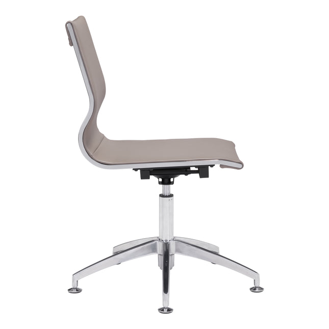 Glider Conference Chair Taupe Chairs [TriadCommerceInc]   