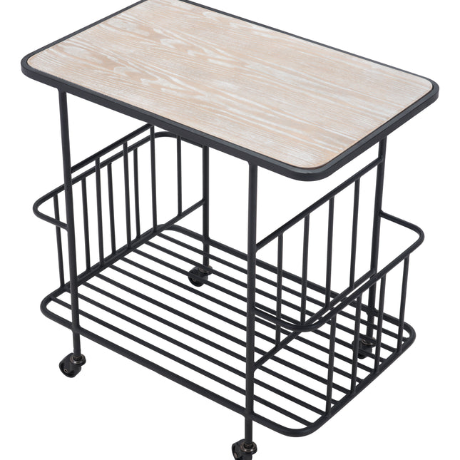 Argus Bar Cart Black Storage TriadCommerceInc   