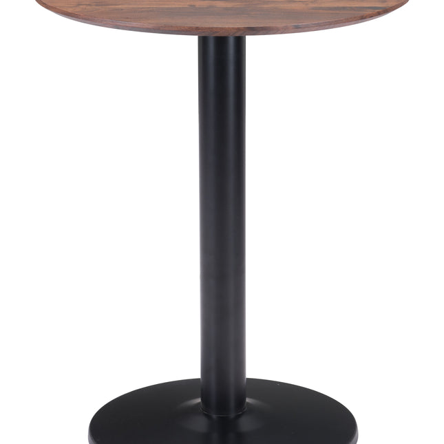 Alto Bistro Table Brown & Black Tables TriadCommerceInc   