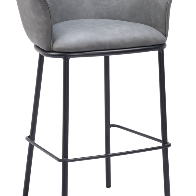 Garston Barstool Gray Barstools TriadCommerceInc Default Title  