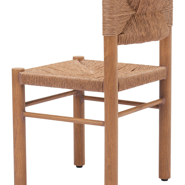 Iska Dining Chair (Set of 2) Natural Seating TriadCommerceInc   