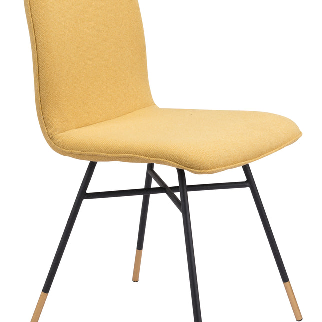 Var Dining Chair (Set of 2) Yellow Chairs TriadCommerceInc Default Title  