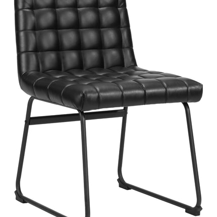 Pago Dining Chair (Set of 2) Black Chairs TriadCommerceInc Default Title  