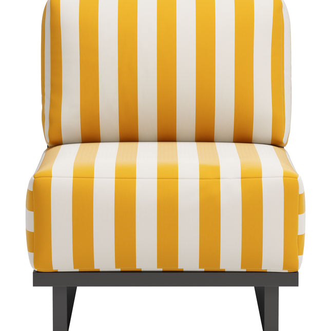 Shoreline Accent Chair Yellow Seating TriadCommerceInc   