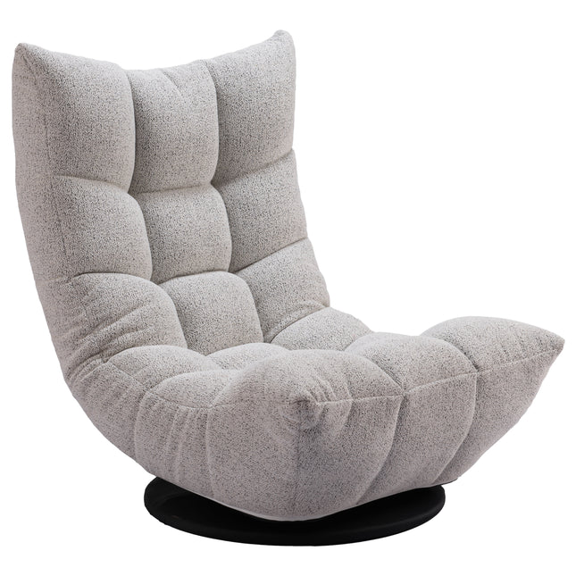 Down Go Swivel Chair Ash Gray Chairs TriadCommerceInc Default Title  