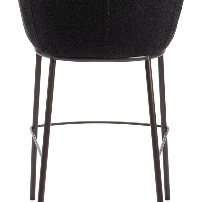 Essen Barstool Black & Bronze Barstools TriadCommerceInc   