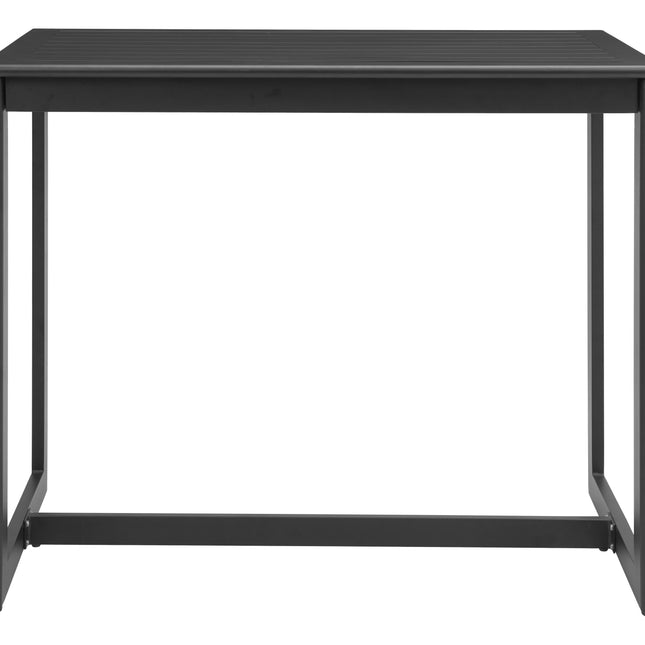 Midnight Wave Bar Table Black Tables TriadCommerceInc   