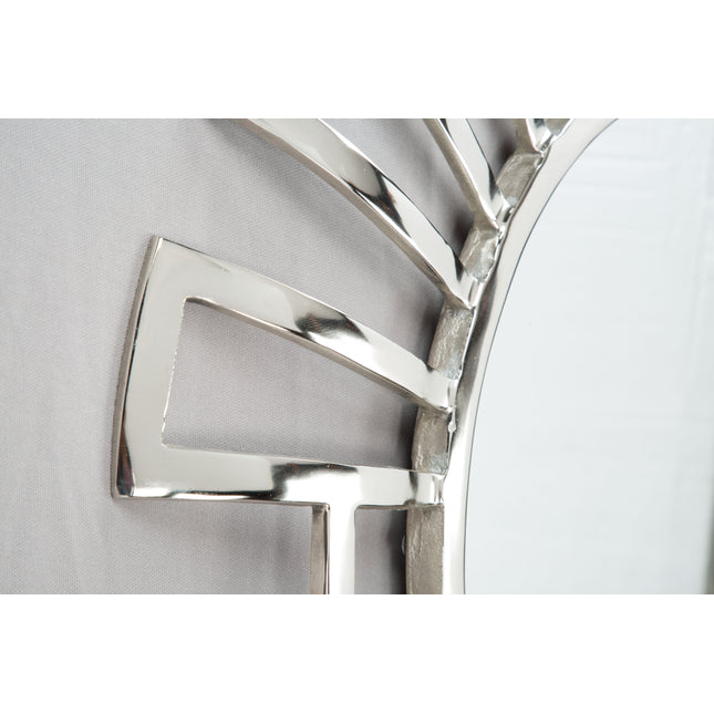 Calmar Round Mirror Chrome Mirrors [TriadCommerceInc]   