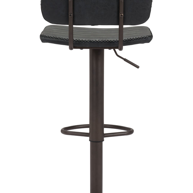 Holden Barstool Vintage Black & Dark Bronze Barstools TriadCommerceInc   