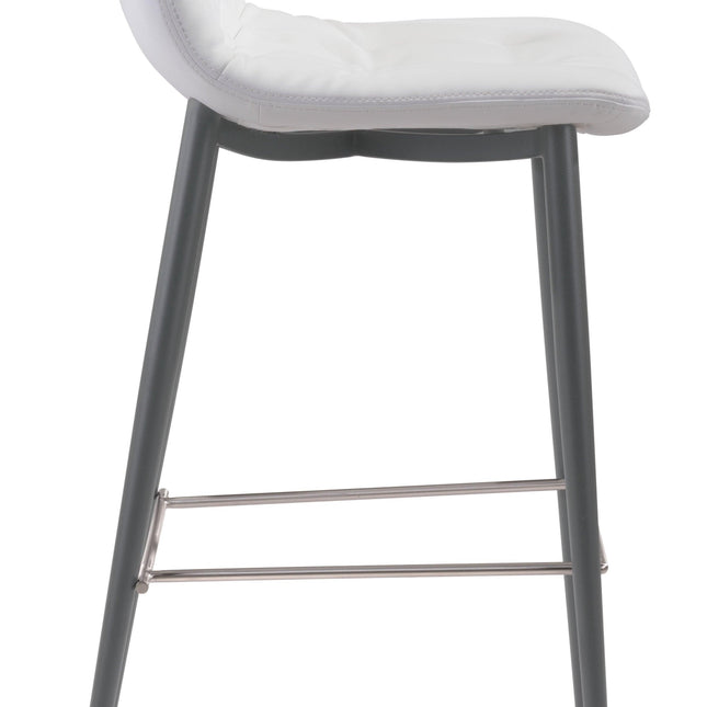 Tangiers Barstool (Set of 2) White Barstools TriadCommerceInc   