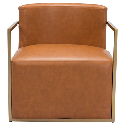 Xander Accent Chair Brown Chairs [TriadCommerceInc]   