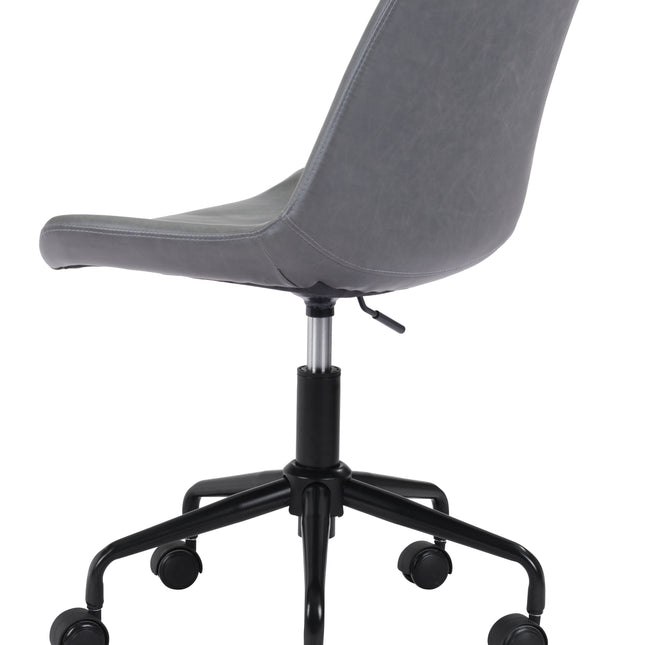 Byron Office Chair Gray Chairs TriadCommerceInc   