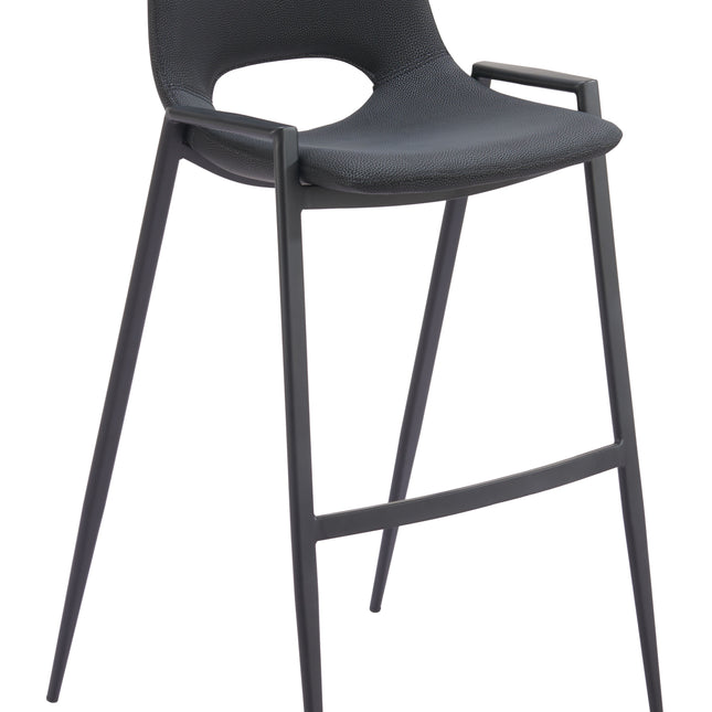 Desi Barstool (Set of 2) Black Barstools TriadCommerceInc Default Title  