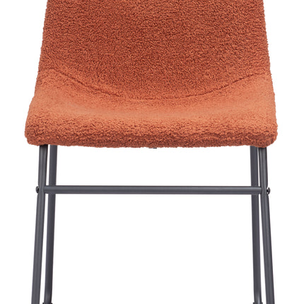 Smart Dining Chair (Set of 2) Burnt Orange Chairs TriadCommerceInc   