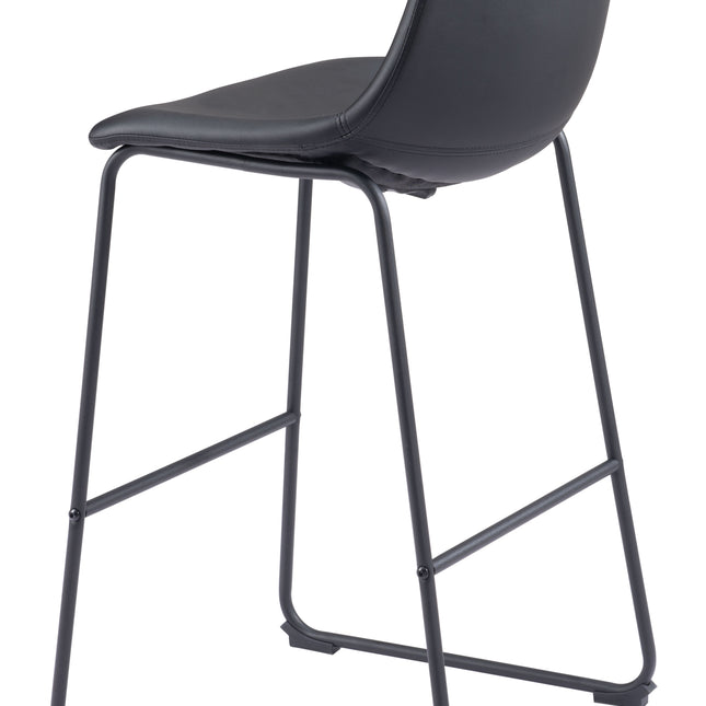 Smart Barstool (Set of 2) Black Barstools TriadCommerceInc   