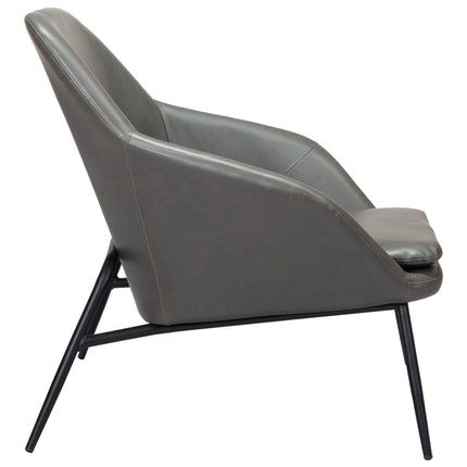 Manuel Accent Chair Gray Chairs [TriadCommerceInc]   