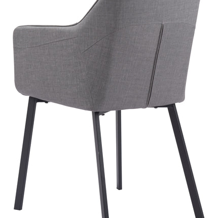 Adage Dining Chair (Set of 2) Gray Chairs [TriadCommerceInc]   