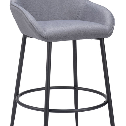 Vila Barstool (Set of 2) Gray Barstools TriadCommerceInc Default Title  