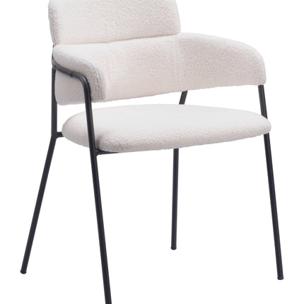 Marcel Dining Chair (Set of 2) Cream Chairs TriadCommerceInc Default Title  