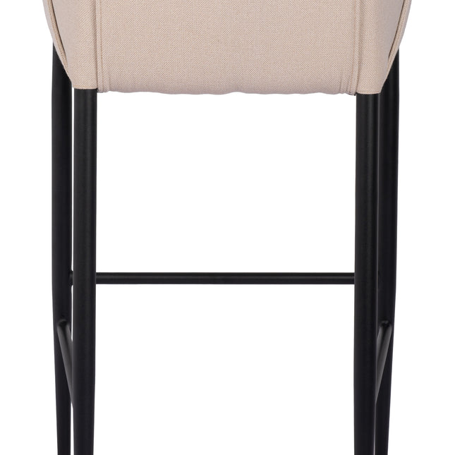 Andover Barstool Beige Barstools TriadCommerceInc   