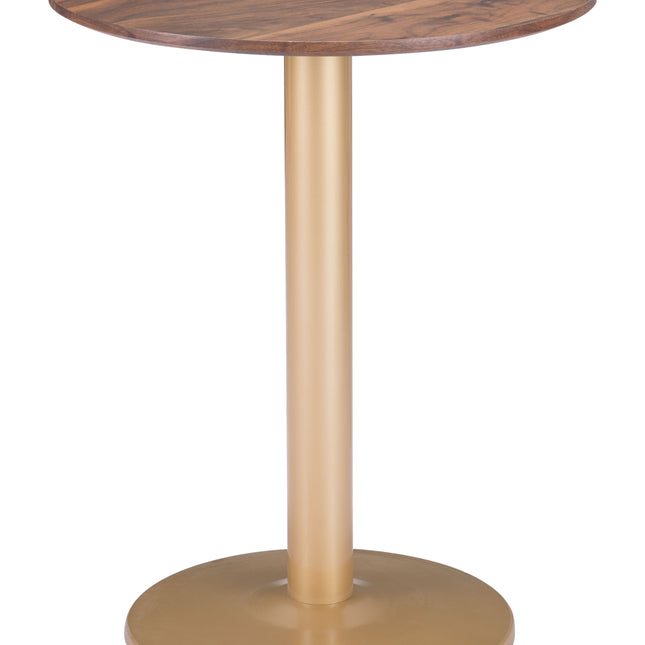 Alto Bistro Table Brown & Gold Tables TriadCommerceInc Default Title  