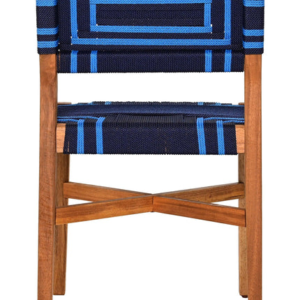 Serene Dining Chair Blue Seating [TriadCommerceInc]   