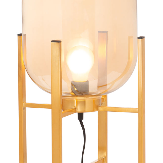 Wonderwall Table Lamp Gold Table Lamps TriadCommerceInc Default Title  