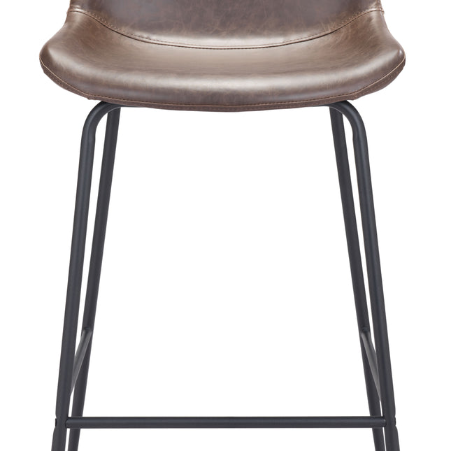 Byron Barstool Brown Barstools TriadCommerceInc   