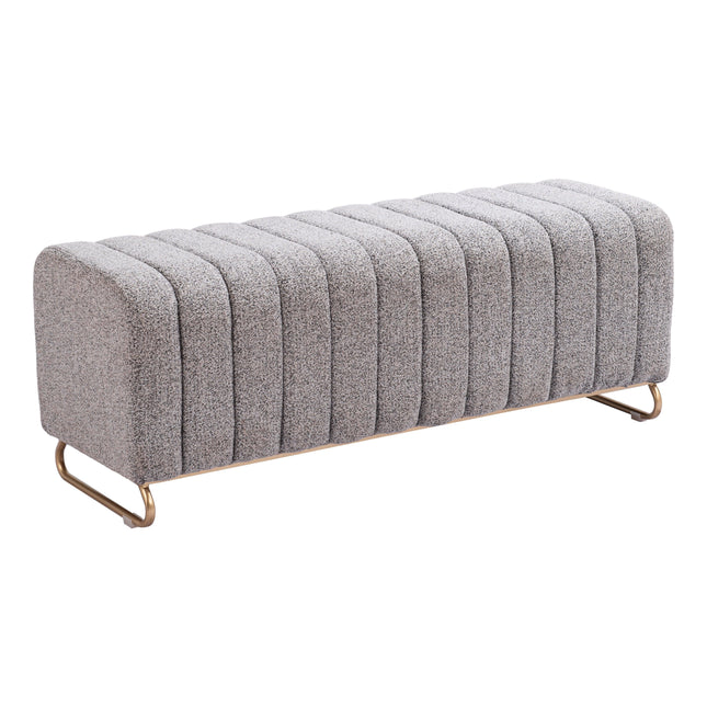 Pender Bench Stone Gray Benches [TriadCommerceInc] Default Title  