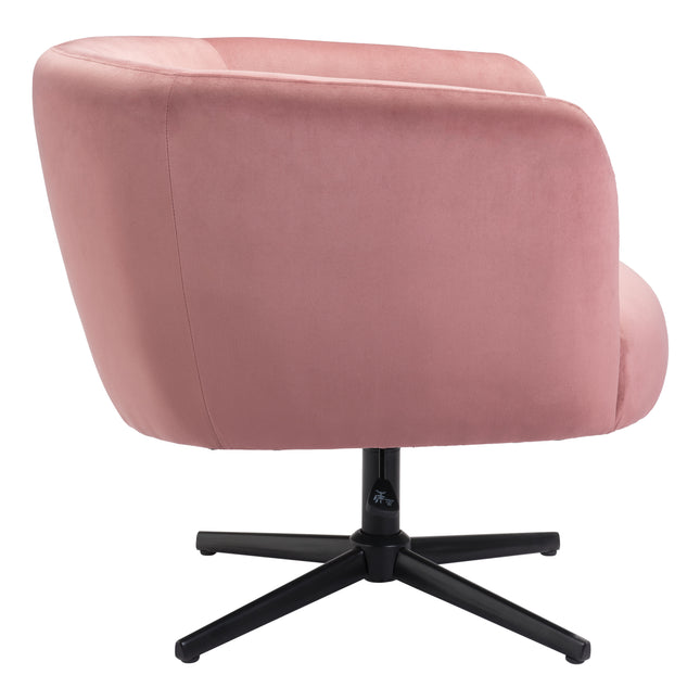 Elia Accent Chair Pink Chairs TriadCommerceInc   