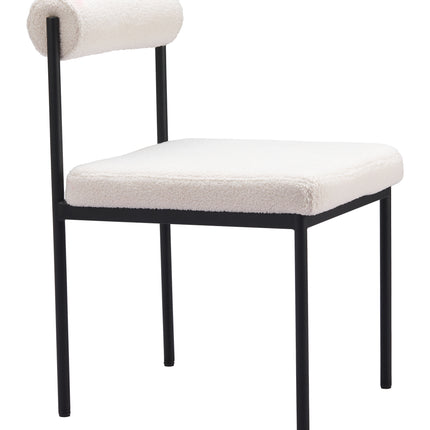 Livorno Dining Chair Ivory Chairs TriadCommerceInc   