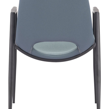 Desi Dining Chair (Set of 2) Blue Chairs TriadCommerceInc   