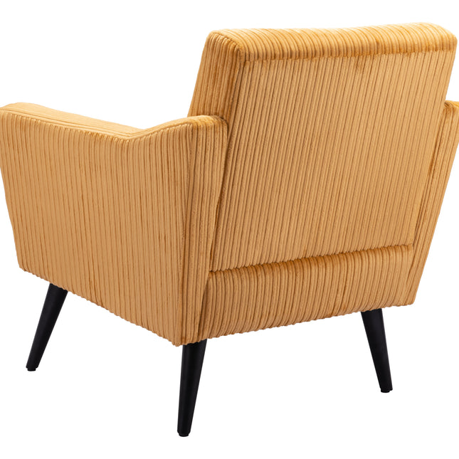 Bastille Accent Chair Yellow Chairs TriadCommerceInc   