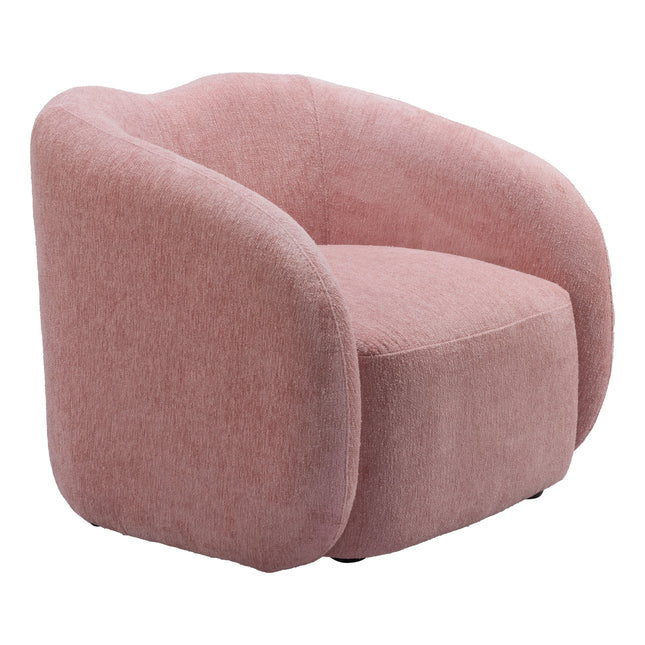 Tallin Accent Chair Mauve Pink Chairs [TriadCommerceInc]   