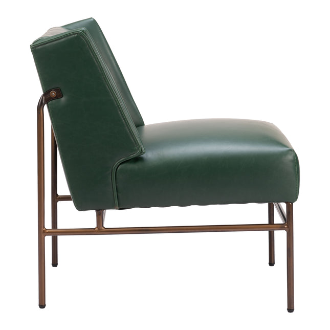 Atlanta Accent Chair Green Chairs [TriadCommerceInc]   